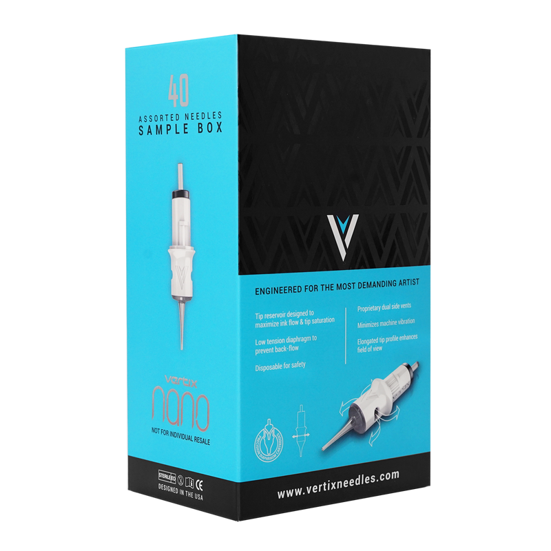 VERTIX NANO - SAMPLE BOX OF 40 ASSORTED CARTRIDGES