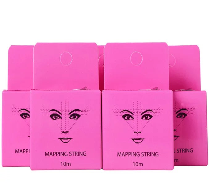 Pink Pre Inked Mapping String